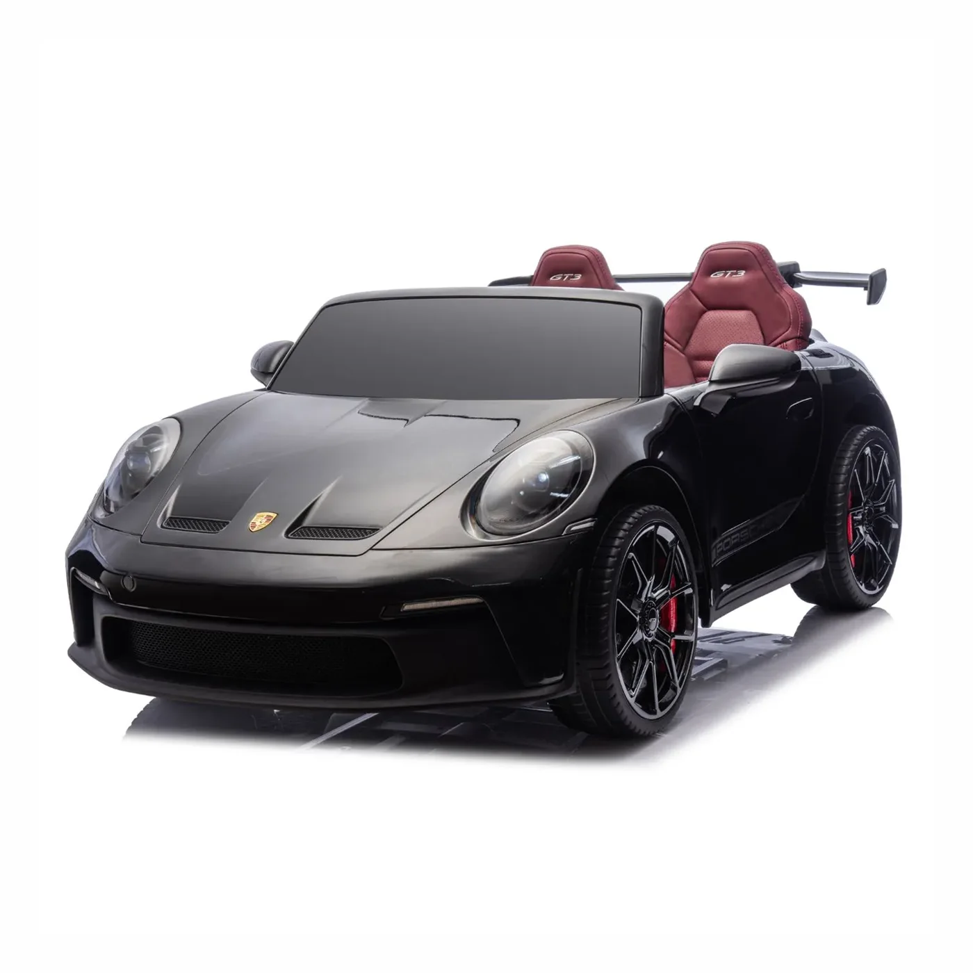 Porsche 911 GT3 - 24V/14Ah, 4x200W - Sportowe Autko Dla Dzieci - DK-P911 - Kolor Czarny - FERDYNAND
